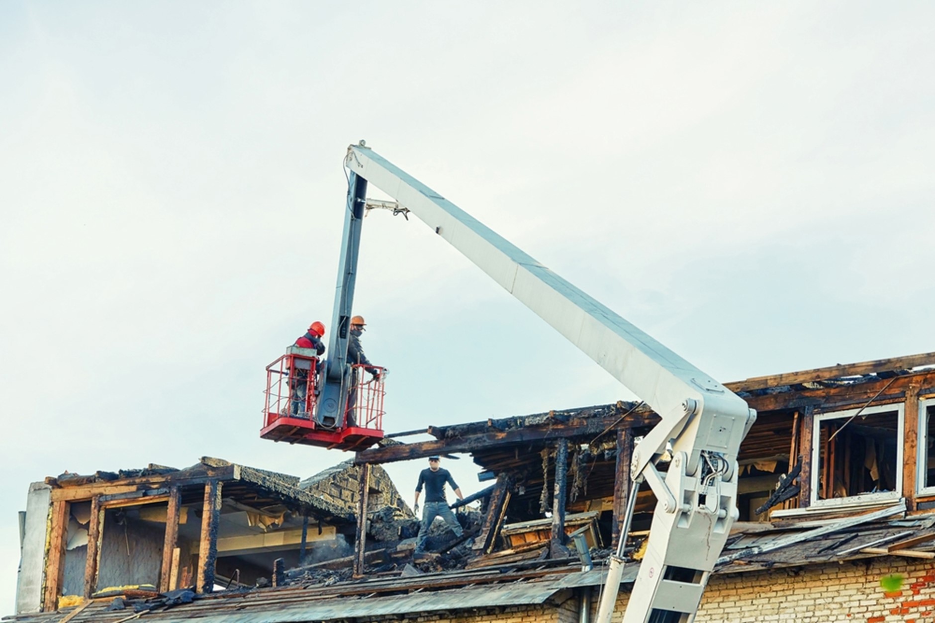 Professional fire restoration services