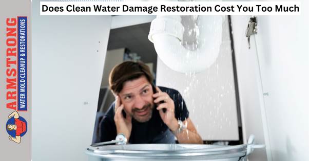 Clean Water Damage Restoration Cost