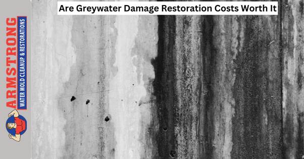 Greywater Damage Restoration Costs