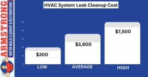 HVAC System Leak Cleanup Cost